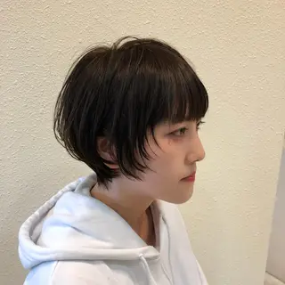 ショート 中川 茜里のヘアスタイル