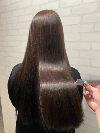 ロング カラー THETAふじみ野 野宮のヘアスタイル