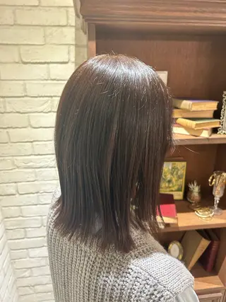 ミディアム 宇川 湧也のヘアスタイル