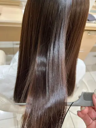 ミディアム パーマ 上村 夢斗のヘアスタイル