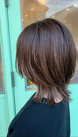 ミディアム カラー schon 仙台のヘアスタイル