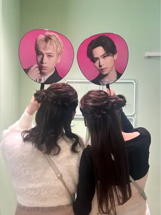 ヘアアレンジ 💖韓国ヘア/ハイト ーン💖mikotoのヘアスタイル