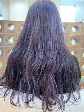ロング カラー プロフィールを ご覧くださいのヘアスタイル