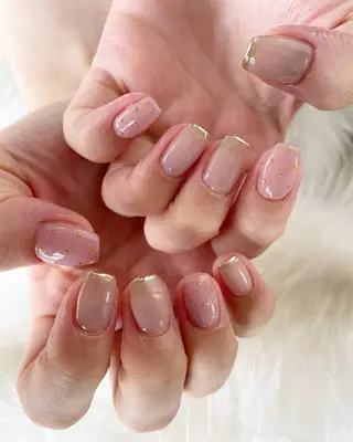 ネイル crystal ⭐︎ colorのネイルデザイン
