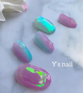 ネイル 手書きが得意🖌️ Y’s  nailのネイルデザイン