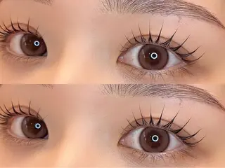 マツエク・マツパ ELRe 銀座店のマツエク・マツパデザイン