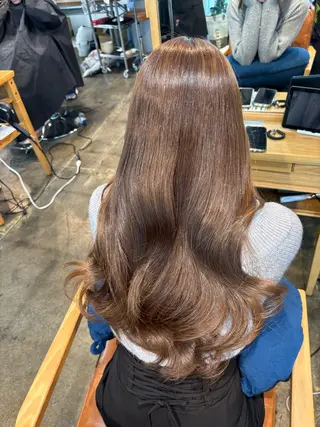 ロング のどか 髪質改善/ボブモデルのヘアスタイル