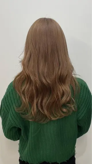 ロング カラー エクステモデル募集 💗大阪梅田/川上のヘアスタイル