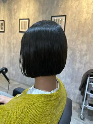 ショート カラー 縮毛矯正💎髪質改善 レイヤー✨山内健太郎のヘアスタイル
