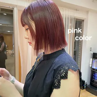 ミディアム カラー 大橋 芽衣のヘアスタイル