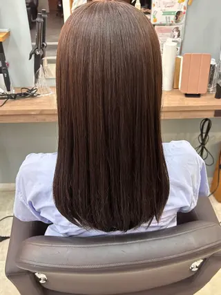 ロング カラー 八木橋 朋香のヘアスタイル