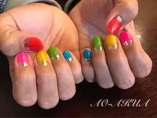 ネイル 與儀 知佳のネイルデザイン