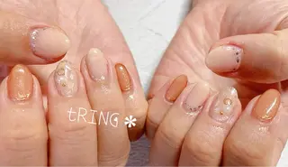 ネイル tRING＊ しいの木台のネイルデザイン