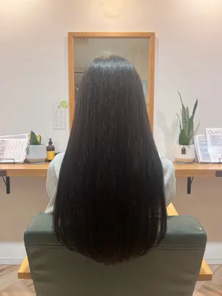 ロング 武田 綺音のヘアスタイル