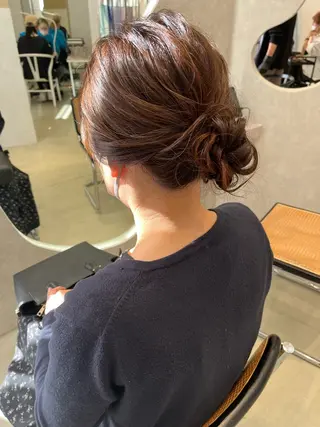 ヘアアレンジ 福島 果音のヘアスタイル