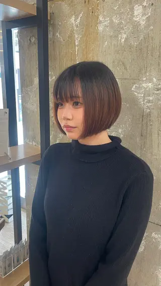 ショート カラー&縮毛 kotojiのヘアスタイル