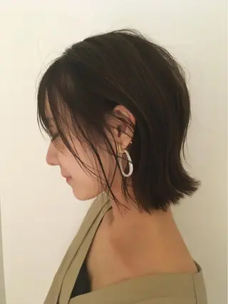 カラー 坂上 岳のヘアスタイル