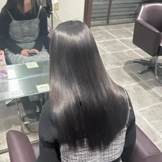 ロング カラー La bless なんばスカイオ所属・韓国レイヤー/顔周り カット/Takunaのヘアスタイル