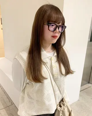 ロング カラー ANY／SUE 千葉パーマのヘアスタイル