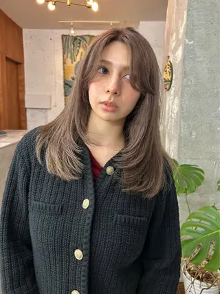 ロング ハシモトタケル🌿 ボブ/レイヤーカットのヘアスタイル