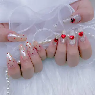 ネイル Romymoon nail帆南☾ ໋のネイルデザイン