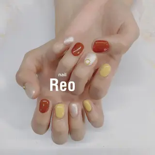 ミディアム ネイル Reonail 💕Kana💕のネイルデザイン