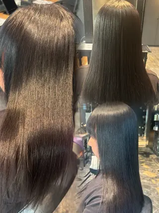 ロング 透明感カラー/ 矯正/まな⭐️のヘアスタイル