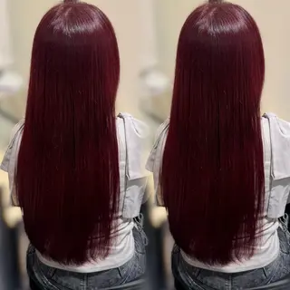 ロング カラー ブリーチなしカラー kana🐱のヘアスタイル