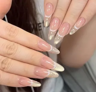 ネイル By moonネイル 🌷ワンホン/韓国風のネイルデザイン