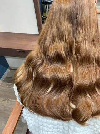 ロング Lepps れいなのヘアスタイル