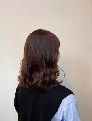 カラー ete カイエダのヘアスタイル