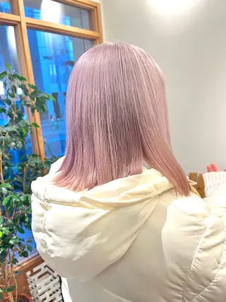 ミディアム カラー LUXIEL みづきのヘアスタイル