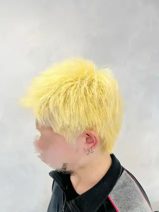 ショート カラー メンズ Masakuni Tsutsumiのヘアスタイル