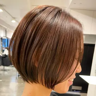 ショート 藤川 明英里のヘアスタイル