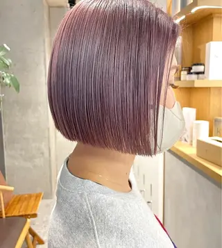 ショート カラー ❤️ダブルカラー 髪質改善❤️SAYAのヘアスタイル