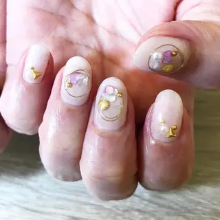 ネイル スマイル アンド所属・小嶌 恵のネイルデザイン