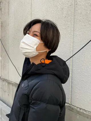 ショート さの あやねのヘアスタイル