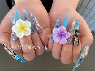ネイル HAPPINAS Jrネイリスト💅のネイルデザイン