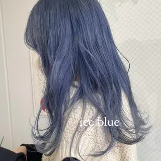 セミロング カラー ヘアアレンジ 🫧柔色/トレンド カラー/川辺晴加のヘアスタイル