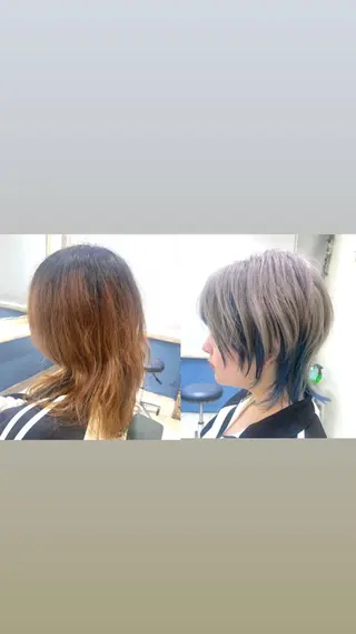 ショート カラー たけかわ みずきのヘアスタイル