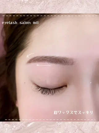 アイブロウ mil❤︎ Kahoのマツエク・マツパデザイン