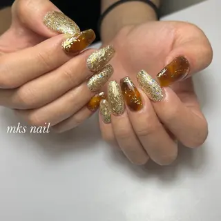 ネイル mks＊nail //  枚方長尾のネイルデザイン