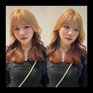 セミロング カラー mai / linoah˚✧のヘアスタイル