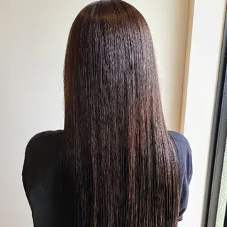 ロング カラー 西田 理沙のヘアスタイル