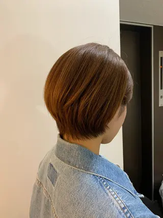 ショート カラー 【S.BROOM】 店長　西川徹のヘアスタイル
