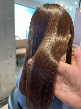 ロング 清水 真樹のヘアスタイル