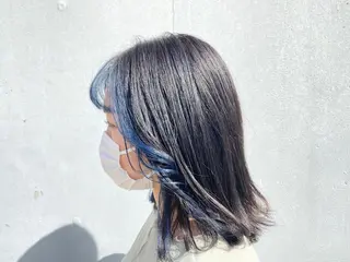 ミディアム Maison 寺尾拓朗のヘアスタイル