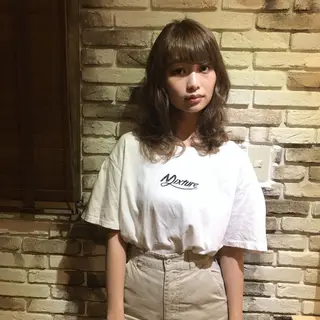 ミディアム セキネ シュウヘイのヘアスタイル