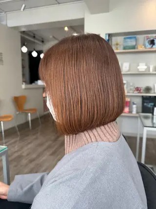ショート カラー パーマ・レイヤー 髪質改善・TANIのヘアスタイル