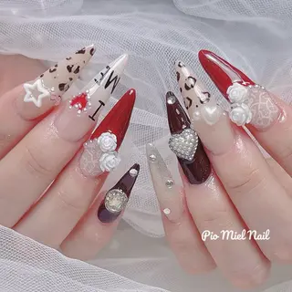 ネイル HANA 長さだしのネイルデザイン